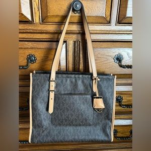 Authentic large MK Michael Kors purse tote bag